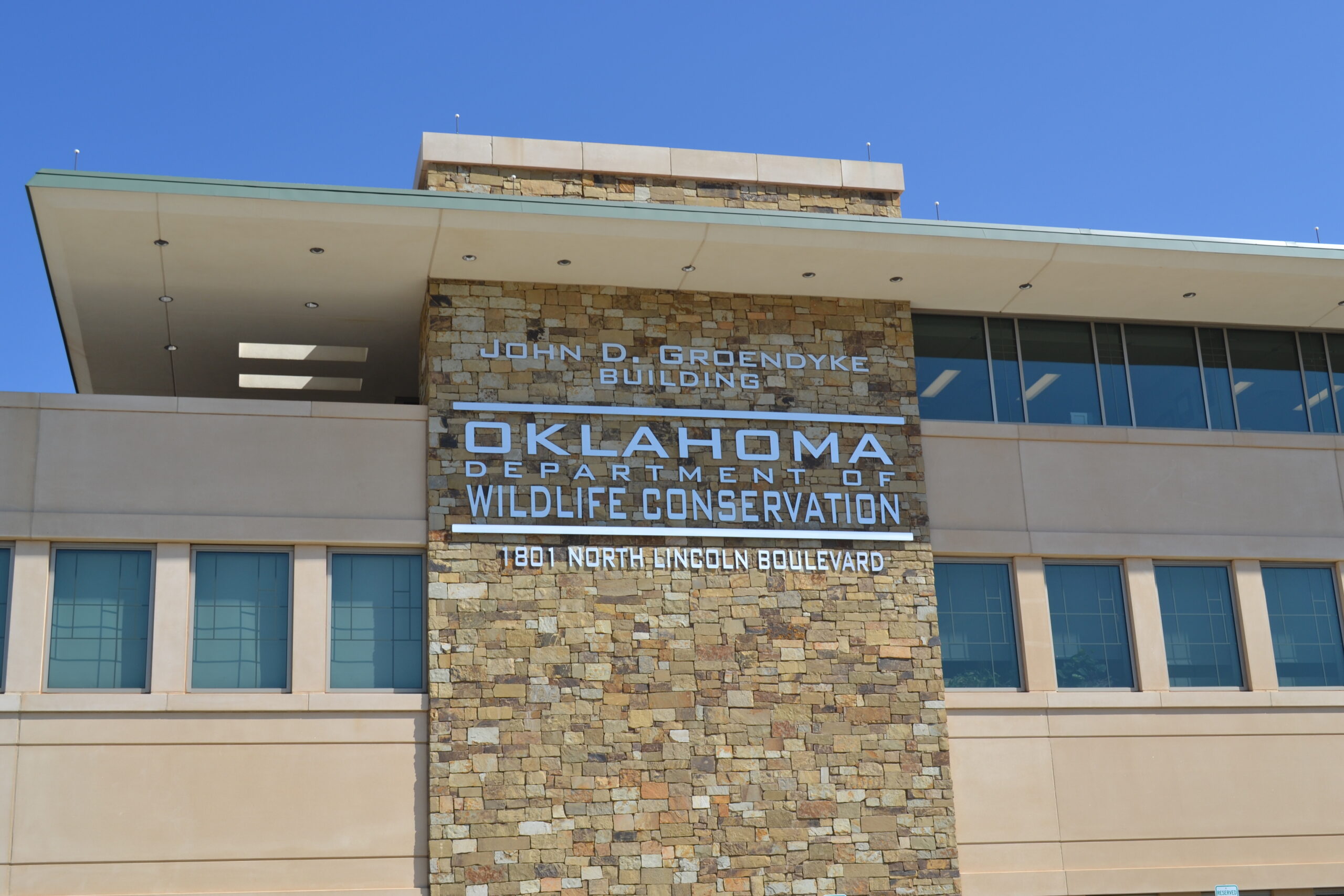 Oklahoma Department of Wildlife Conservation – John D. Groendyke Building Dedication